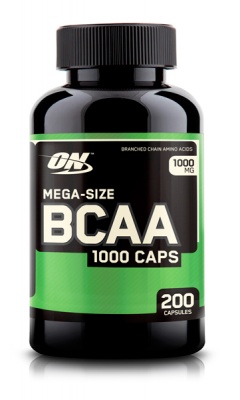 Детальное фото Optimum Nutrition Mega-Size BCAA 1000 (200 капс)