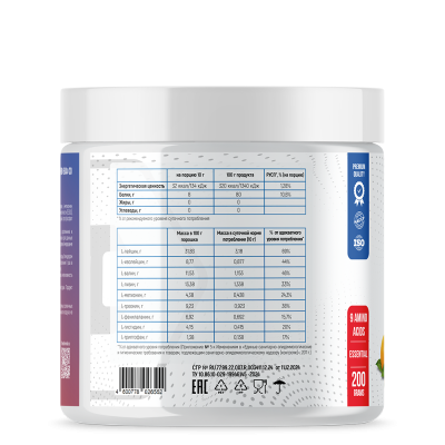 Детальное фото Fitness Formula EAA (200 гр) Мохито