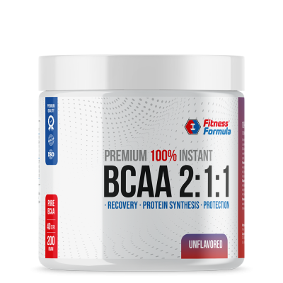 Детальное фото Fitness Formula BCAA 2:1:1 (200 гр) без вкуса