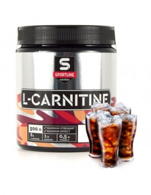 Детальное фото SportLine L-carnitine+Guarana+Vitamin C (500 гр) Кола