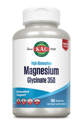 Детальное фото Kal Magnesium Glycinate 350 mg (160 вег. капс)