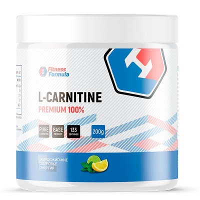 Детальное фото Fitness Formula L-Carnitine (200 гр) Лимон-лайм-мята