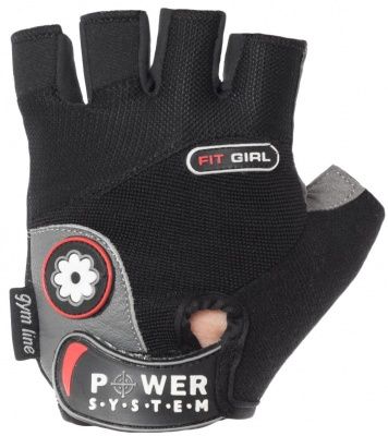 Детальное фото Power System Перчатки для фитнеса женские Fit Girl PS-2900 размер M