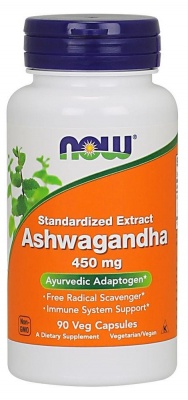 Детальное фото NOW Ashwagandha 450 mg (90 капс)