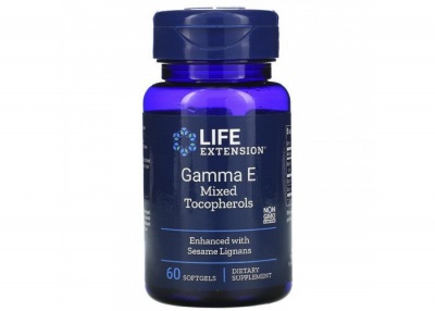 Детальное фото Life Extension Gamma E Mixed Tocopherols & Tocotrienols (60 гел. капс)