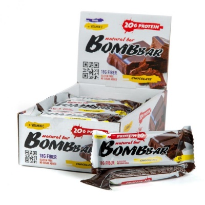 Детальное фото Bombbar Natural Bar (60 гр) Двойной шоколад
