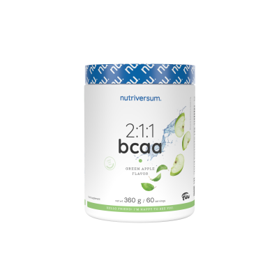 Детальное фото Nutriversum PurePro BCAA 2:1:1 Flow (360 гр) Зеленое яблоко