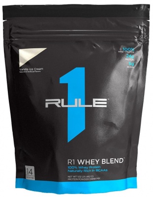 Детальное фото Rule 1 Whey Blend (476 гр) Ванильное мороженое