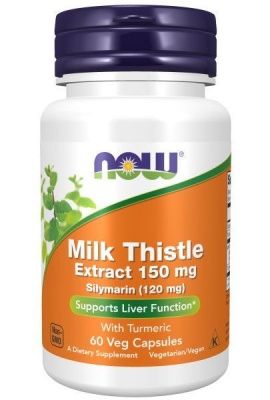 Детальное фото NOW Silymarin Milk Thistle Extract 150 mg (60 капс)