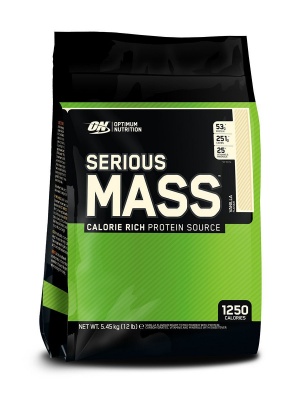 Детальное фото Optimum Nutrition Serious Mass (5,44 кг) Ваниль