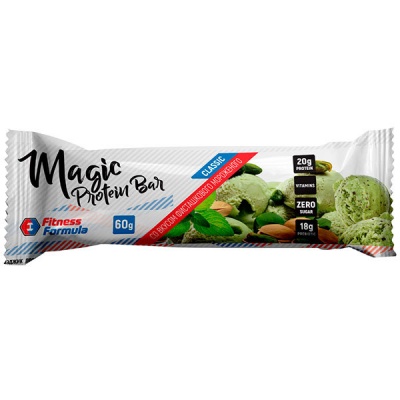 Детальное фото Fitness Formula Magic Protein Bar (60 гр) Фисташковое мороженое