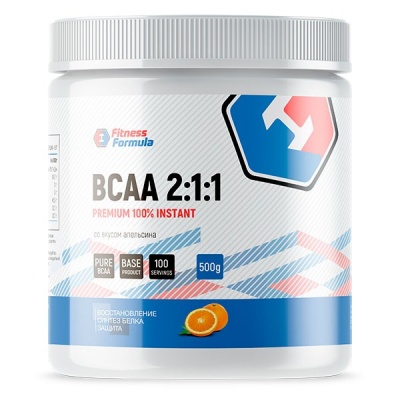Детальное фото Fitness Formula BCAA 2:1:1 (500 гр) Апельсин