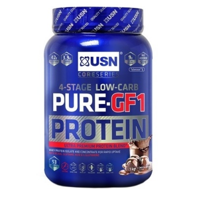 Детальное фото USN Pure-GF1 Protein (1 кг) Попкорн