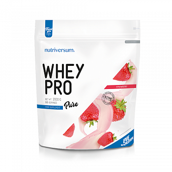 Анонс фото nutriversum pure whey pro (2000 гр) клубника