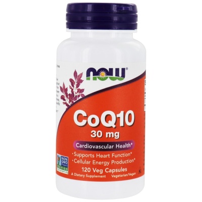 Детальное фото NOW CoQ10 30 mg (120 капс)