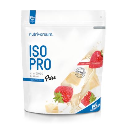 Детальное фото Nutriversum Pure Iso PRO (2000 гр) Белый шоколад - клубника