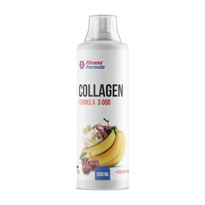 Детальное фото Fitness Formula Collagen (1000 мл) Вишня-банан