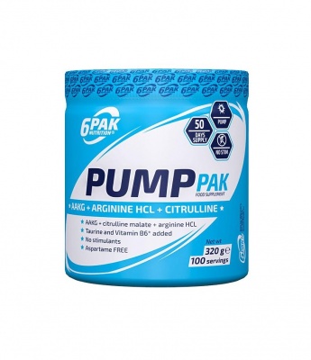 Детальное фото 6Pak Pump Pak (320 гр) Грейпфрут - малина