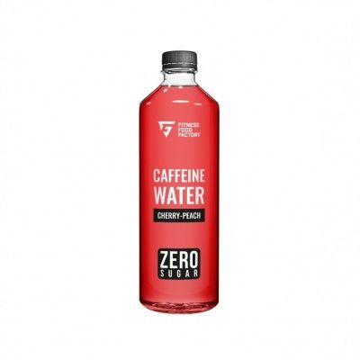 Детальное фото Fitness Food Factory Caffein water (500 мл) Вишня-персик