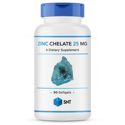 Детальное фото SNT Zinc Chelate 25 mg (90 гел. капс)