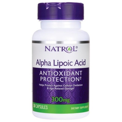 Детальное фото Natrol Alpha Lipoic Acid 300mg (50 капс)