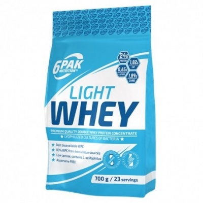 Детальное фото 6Pak Light Whey PRObiotics (700 гр) Белый шоколад - Лимон