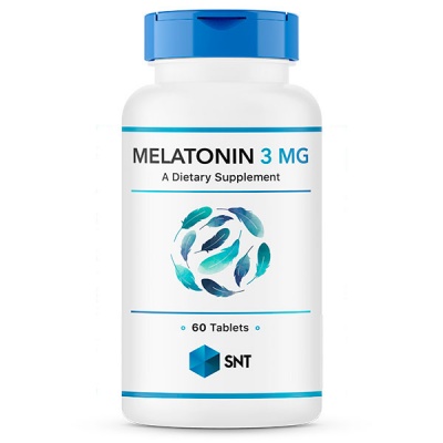 Детальное фото SNT Melatonin 3 mg (60 табл)