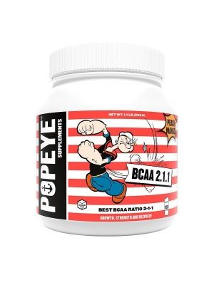 Детальное фото Popeye BCAA 2:1:1 (500 гр) Персик-Манго