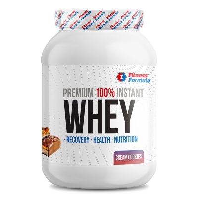 Детальное фото Fitness Formula Whey Protein Premium (2000 гр) банка Печенье-Крем