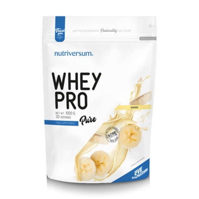 Детальное фото Nutriversum Pure Whey Pro (1000 гр)  Банановый сплит