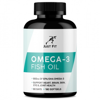 Детальное фото Just Fit Omega-3 1000 mg (180 гел. капс)