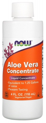 Детальное фото NOW Aloe Vera Concentrate (118 мл)