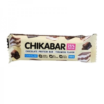 Детальное фото CHIKALAB ChikaBar Protein Bar (60 гр) Тирамису
