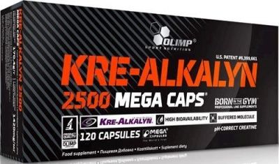 Детальное фото Olimp Kre-Alkalyn 2500 Mega Caps (120 капс)