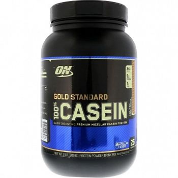Анонс фото optimum nutrition gold standard casein (941 гр) шоколад-арахисовое масло
