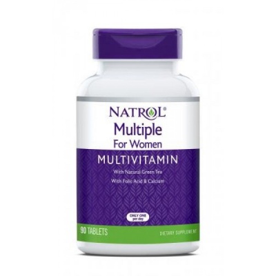 Детальное фото Natrol Multiple for Women Multivitamin (90 табл)