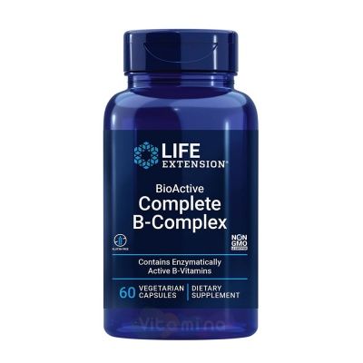 Детальное фото Life Extension BioActive Complete B-Complex (60 вег. капс)