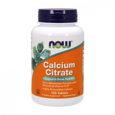 Детальное фото NOW Calcium Citrate (100 табл)