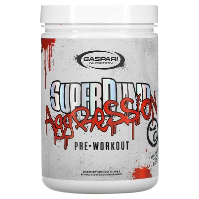 Детальное фото Gaspari Nutrition SuperPump Agression (450 гр) Фруктовый пунш