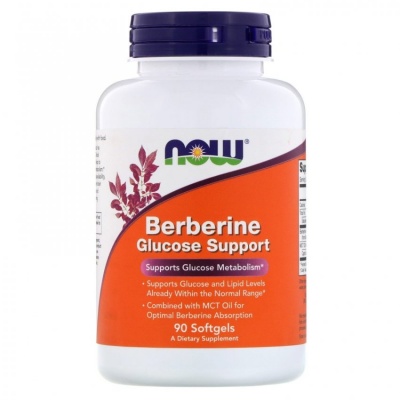 Детальное фото NOW Berberine Glucose Support (90 гел. капс)