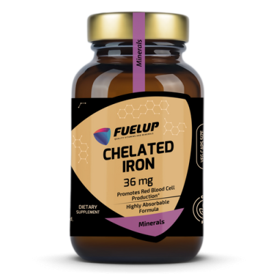 Детальное фото FuelUp Chelated Iron 36 mg (90 вег. капс)