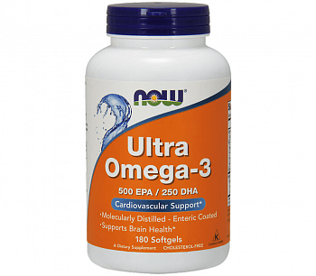 Анонс фото now ultra omega-3 (180 гел. капс)