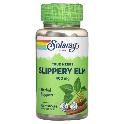 Детальное фото Solaray Slippery Elm 400 mg (100 вег. капс)