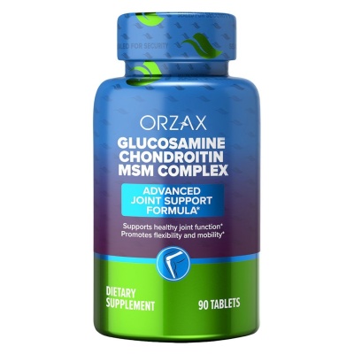 Детальное фото Orzax Glucosamine Chondroitin MSM Complex (90 табл)