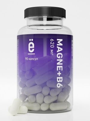 Детальное фото Ё-батон Magne+B6 620 mg (90 капс)