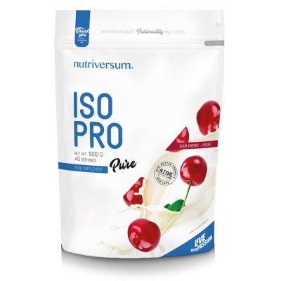 Детальное фото Nutriversum Pure Iso Pro (1000 гр) Вишня-Йогурт