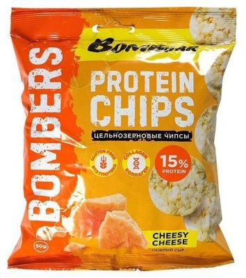 Детальное фото Bombbar Protein Chips (50 гр) Нежный сыр