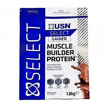 Анонс фото usn select muscle builder protein (1,8 кг) шоколад