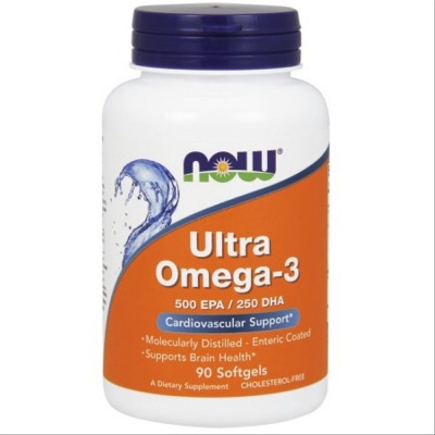 Детальное фото NOW Ultra Omega-3 (90 гел. капс)