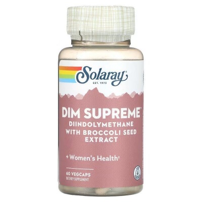 Детальное фото Solaray DIM Supreme 100 mg (60 вег. капс)